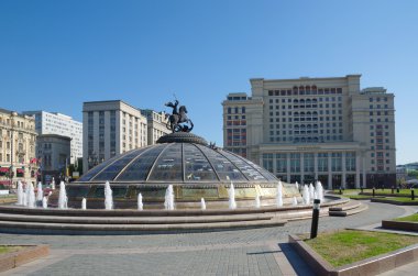 Manezhnaya Meydanı, Moskova, Rusya Federasyonu