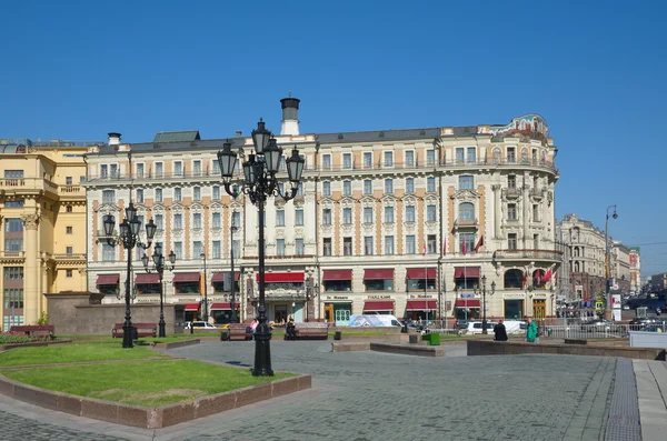 Модный отель "Национальный", Москва, Россия — стоковое фото