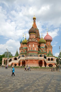 Fesleğen Tapınağı kutsal, Moskova, Rusya Federasyonu