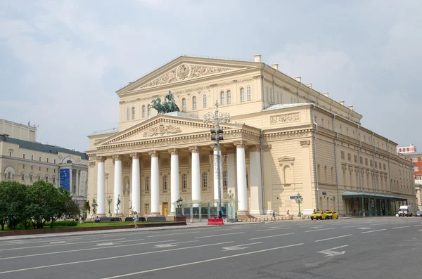 Teatro Bolshoi Académico Estatal Ruso, Moscú, Rusia — Foto de Stock