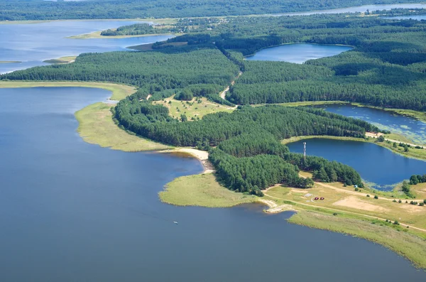 De lake Seliger en eilanden, regio Tver, Rusland — Stockfoto
