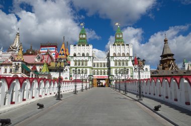 Izmailovo Kremlin, Moskova, Rusya Federasyonu