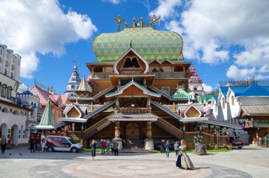Izmailovo Kremlin, Moskova, Rusya Rus öğünde Sarayı