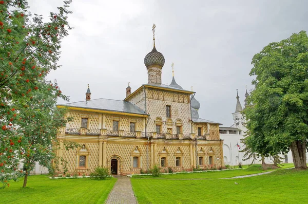 Rostov Veliky Rusya Temmuz 2019 Rostov Kremlin Tanrı Nın Annesi — Stok fotoğraf