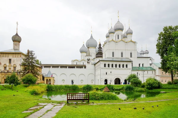 Rostov Veliky Rusia Julio 2019 Templos Del Kremlin Rostov Anillo — Foto de Stock