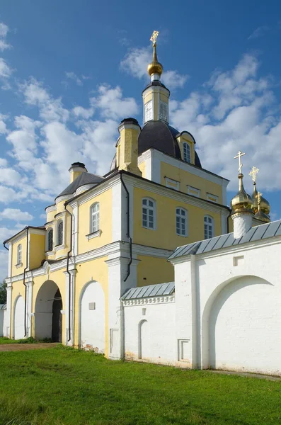 Klasztor Mikołaja Kościół Bramy Piotra Pawła Pereslavl Zalessky Obwód Jarosławski — Zdjęcie stockowe