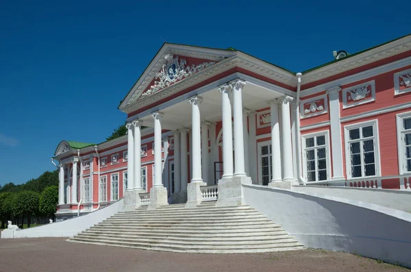 Moscou Rússia Junho 2021 Palácio Conde Sheremetev Propriedade Kuskovo — Fotografia de Stock