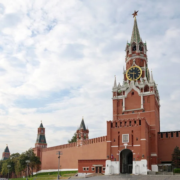 Torres Del Kremlin Moscú Plaza Roja Rusia — Foto de Stock