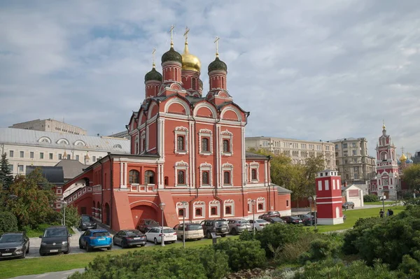 Москва Росія Вересня 2021 Собор Ікони Божої Матері Знак Колишнього — стокове фото