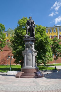 Moskova, Rusya - 18 Haziran 2015. Alexander 1 anıt