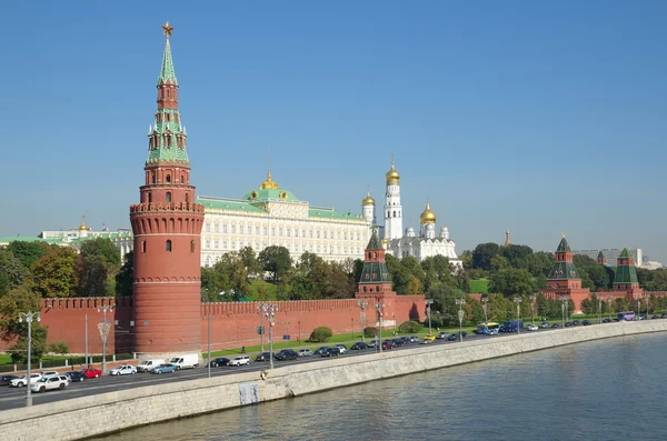MOSCOW, RÚSSIA - 25 de setembro de 2015. Kremlin de Moscovo — Fotografia de Stock