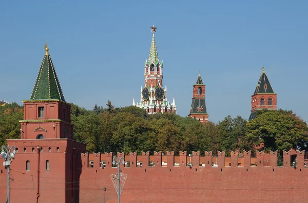 Moscou, Rússia, As Torres do Kremlin — Fotografia de Stock