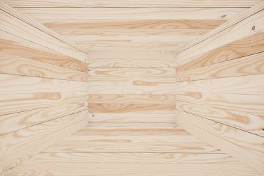 Ahşap kahverengi duygu kutusunda