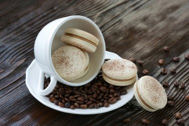kahve macarons Kupası