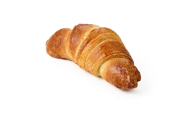 One croissant with strawberry filling — Stock Photo, Image