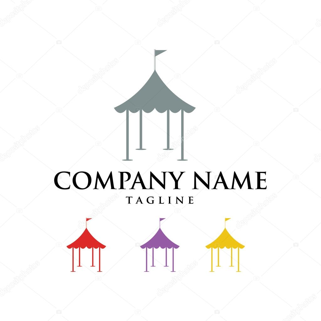 Carnival Circus Logo Icon Vector