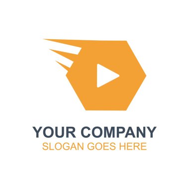 Video oynatımını kayıt vektör simge Logo