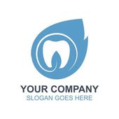 Zahnarzt Symbol Vektor-Logo