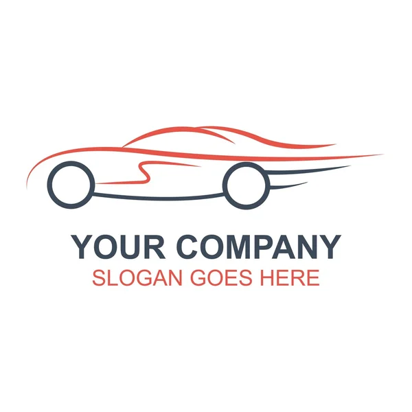 Car Automotive Race Icon Vector Logo — Stock Vector