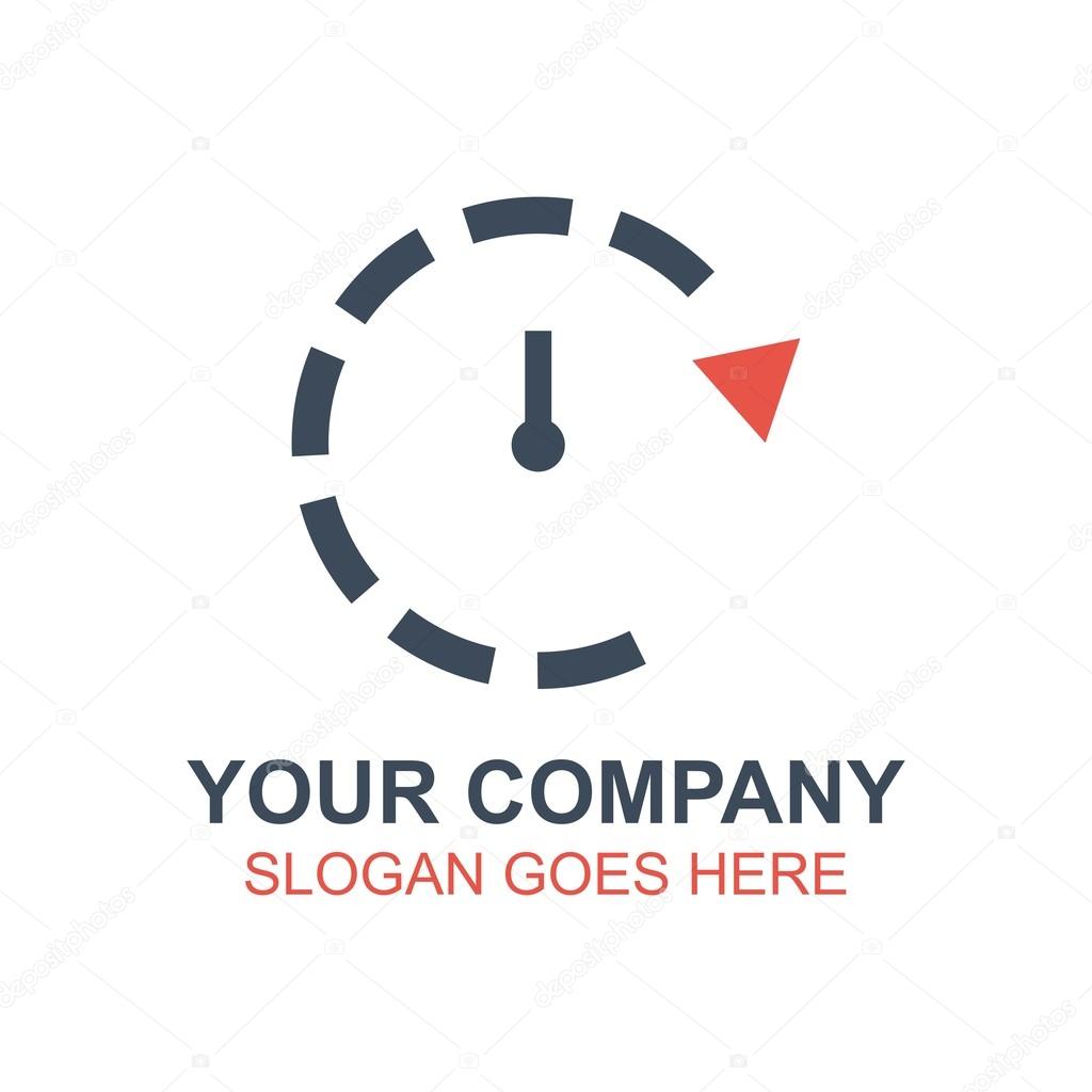 Time Watch Clock Icon Vector Logo Vector Image By C For Anggitul Yahoo Com Vector Stock