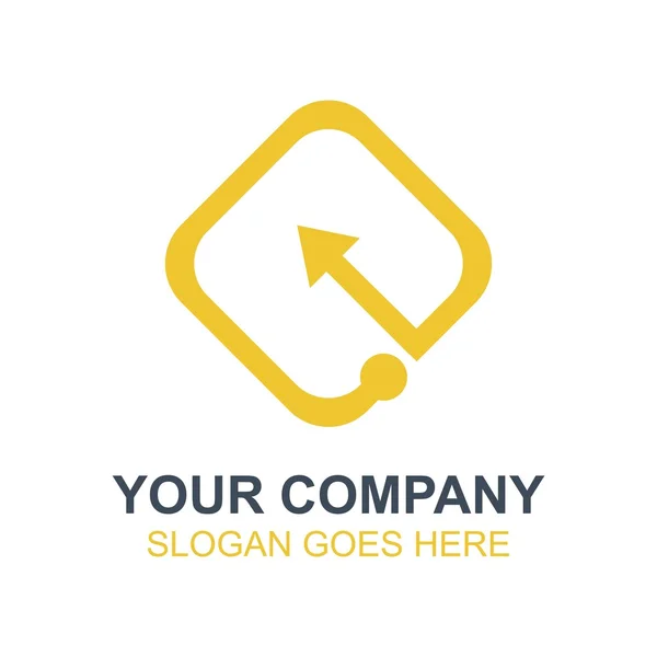 Finance Business Icône Logo vecteur — Image vectorielle