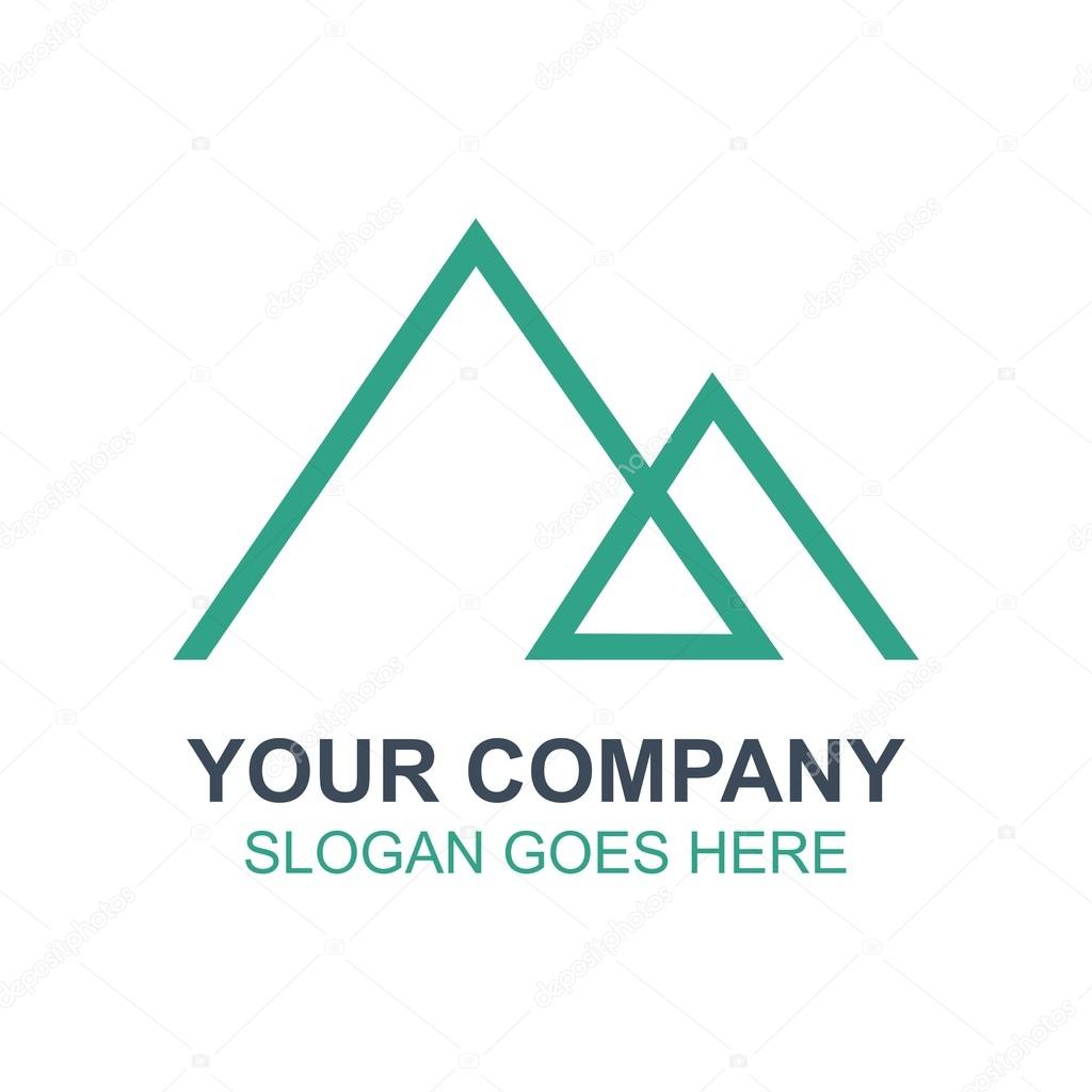 Mountain Travel Volcano Icon Vector Logo