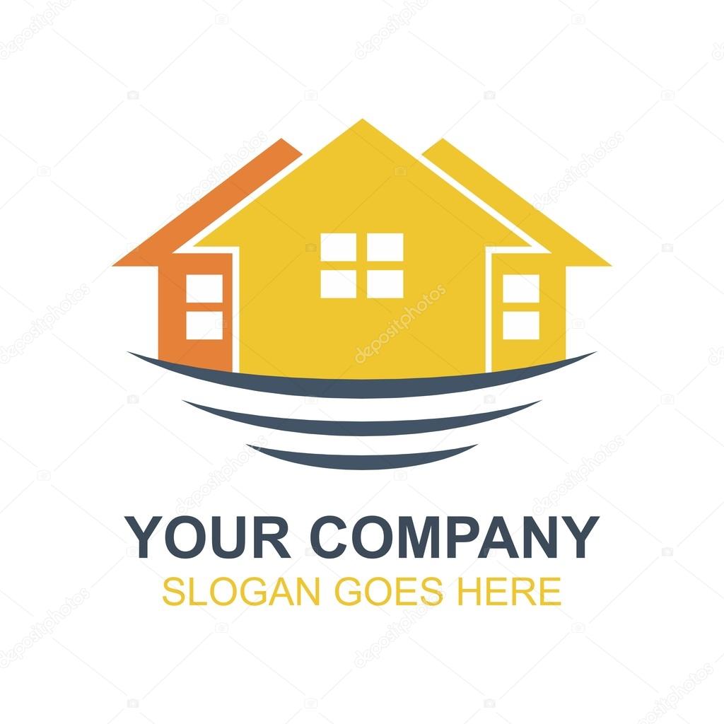 Real Estate House Home Apartment Icon Vector Logo