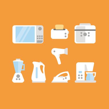 ev aletleri Icon set