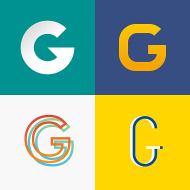Logo fikri harf G küme