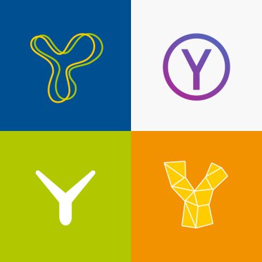 Logo fikri mektup y kümesinin