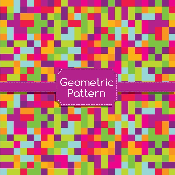 Geometriai mintás absztrakt háttér. — Stock Vector