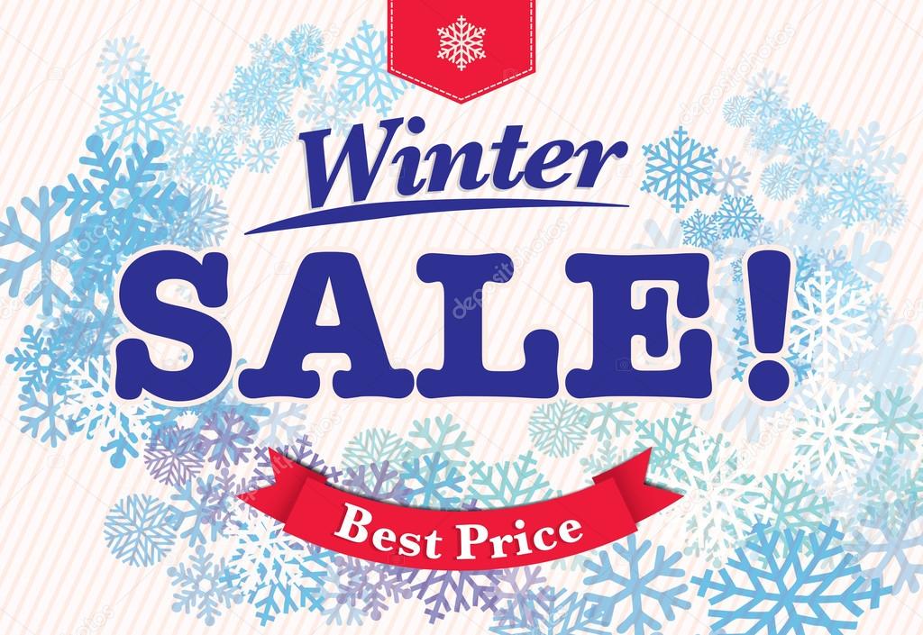 Winter Sale - Winter Sale Icon / Winter Sale Template / Winter fashion sale