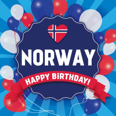 İyi ki doğdun Norveç - Bağımsızlık Günün kutlu olsun
