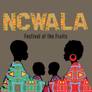 Ncwala. Fruits Festival. clipart