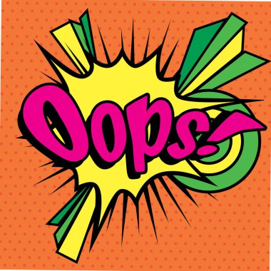 Pop Art çizgi roman simgesi 