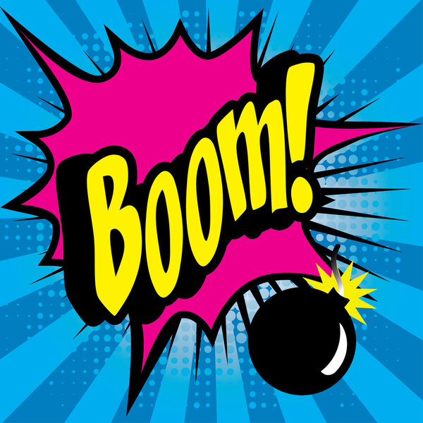 Икона поп-арта "Бум"
!".