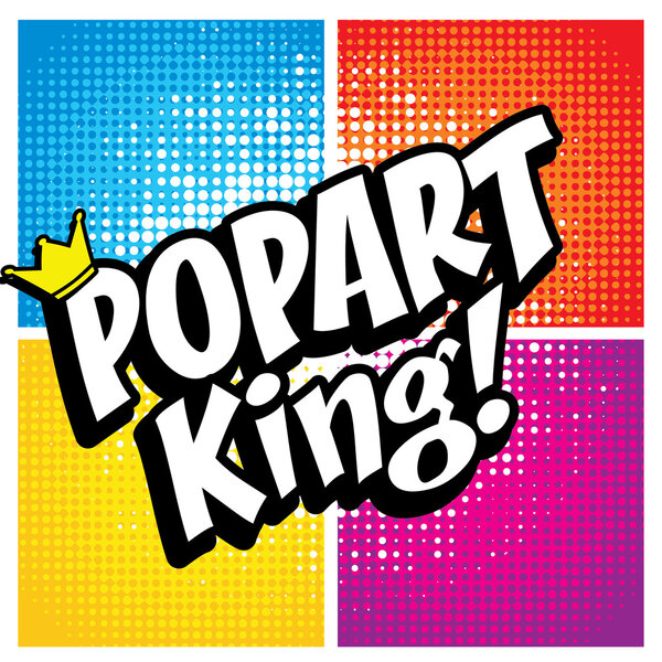 Comics icon "PopArt King!".