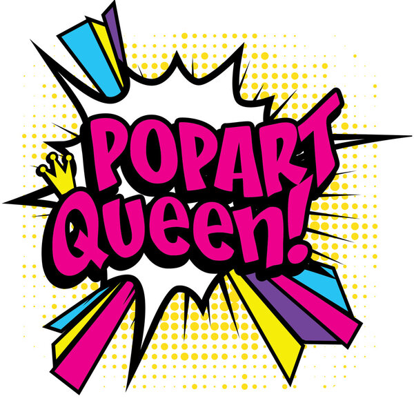 Comics icon "Pop Art Queen!".
