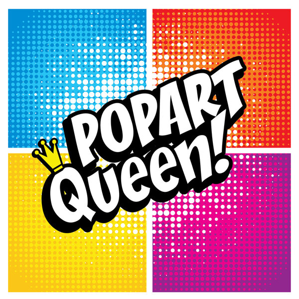 Comics icon "Pop Art Queen!".