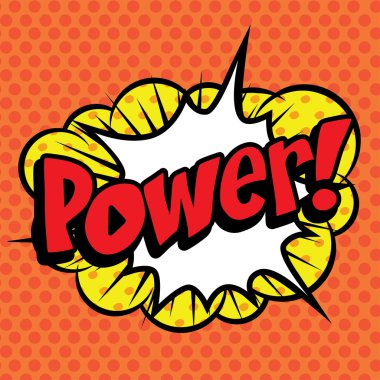 Pop Art çizgi roman simgesi 