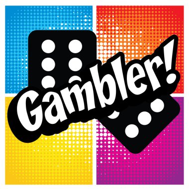 Pop Art çizgi roman simgesi 