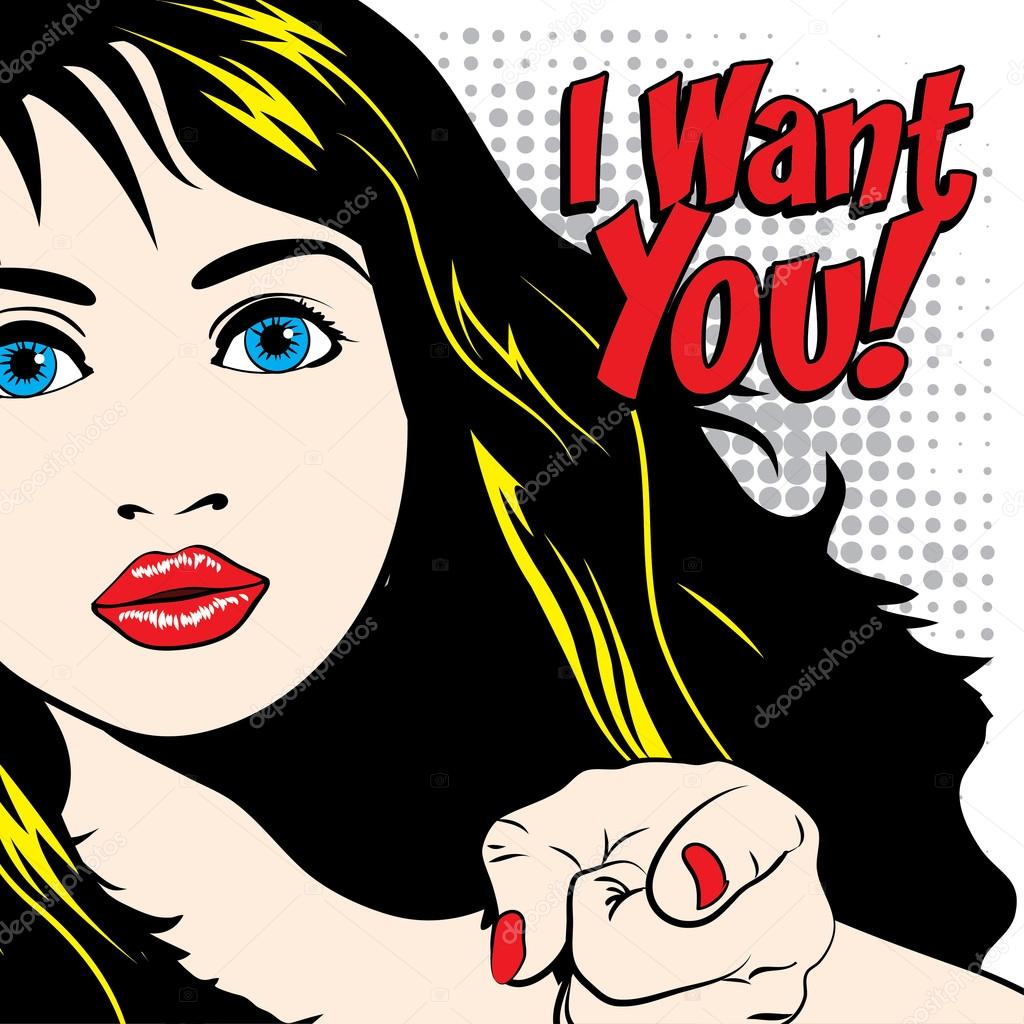 Woman - I WANT YOU!