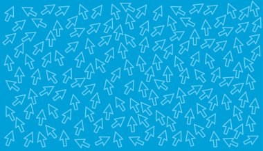 Kavram arka plan - tıklama başına ödeme vektör çizim