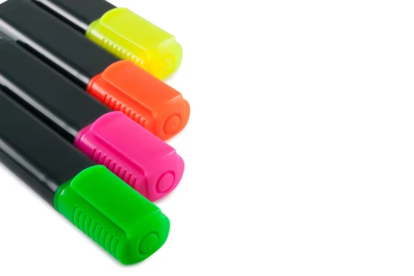 Ana vurgulamak için çok renkli işaretleyicileri. 