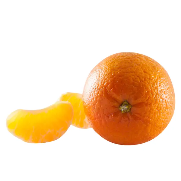 Rebanadas de mandarina madura — Foto de Stock