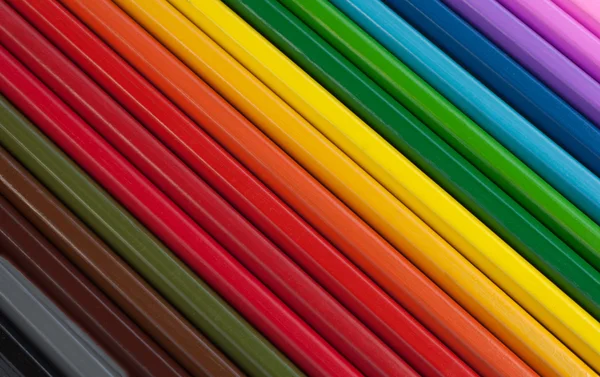 Kleurpotloden voor tekening — Stockfoto