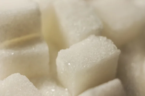砂糖の塊、マクロ — ストック写真