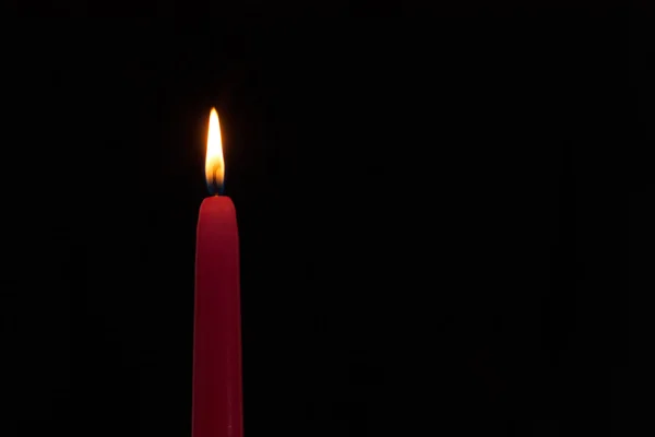 Krásné vánoční svíčka — Stock fotografie