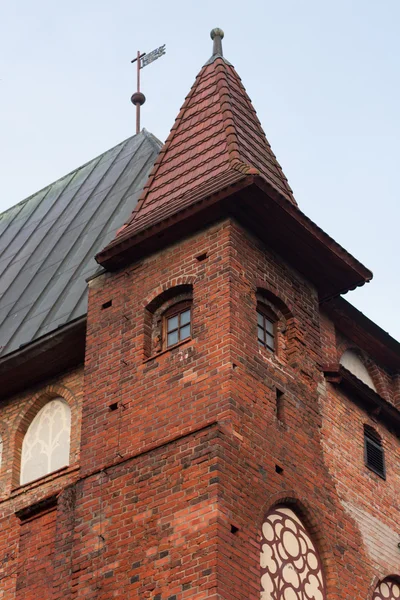 Der Turm mit der Wetterfahne — Stockfoto