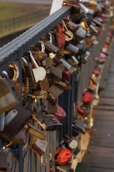 Locks on the bridge